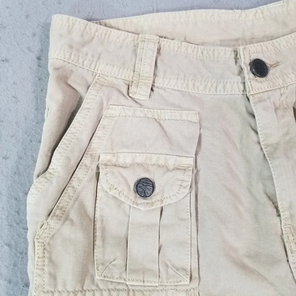 Streetwear Urban cargo pants men's 31x32 beige khaki hipster skate Y2K Hipster